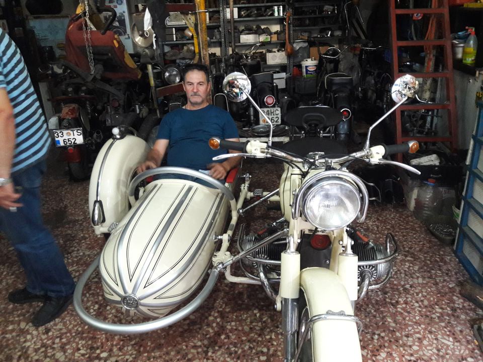 BMW R60/2 Sepetli